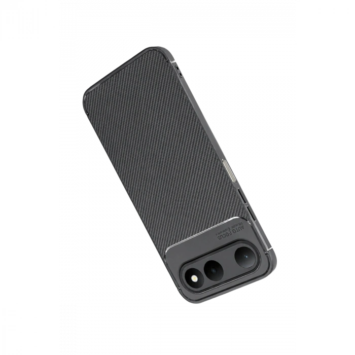 Newface Tecno Spark 50 5g Auto Focus Karbon Kapak - Gri