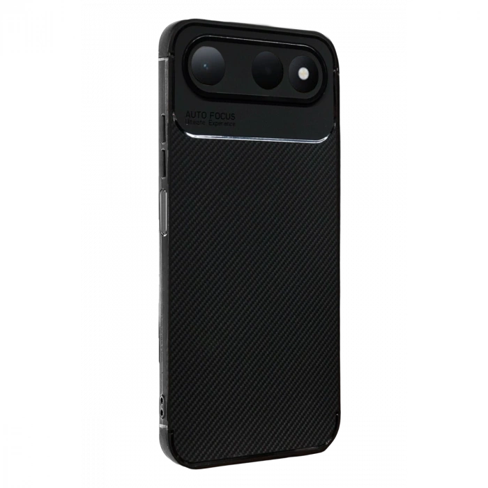 Newface Tecno Spark 50 5g Auto Focus Karbon Kapak - Siyah