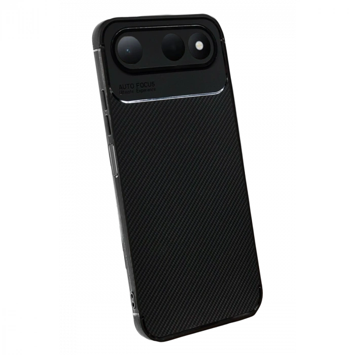 Newface Tecno Spark 50 5g Auto Focus Karbon Kapak - Siyah