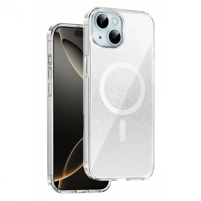 Onegif Apple İphone 14 Sora Simli Magsafe Kapak - Beyaz