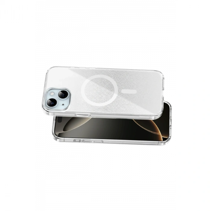 Onegif Apple İphone 14 Sora Simli Magsafe Kapak - Beyaz