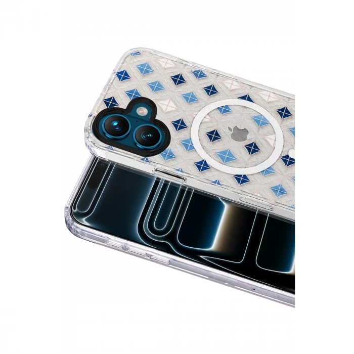 Onegif Apple İphone 16 Desina Magsafe Kapak - Desen 4