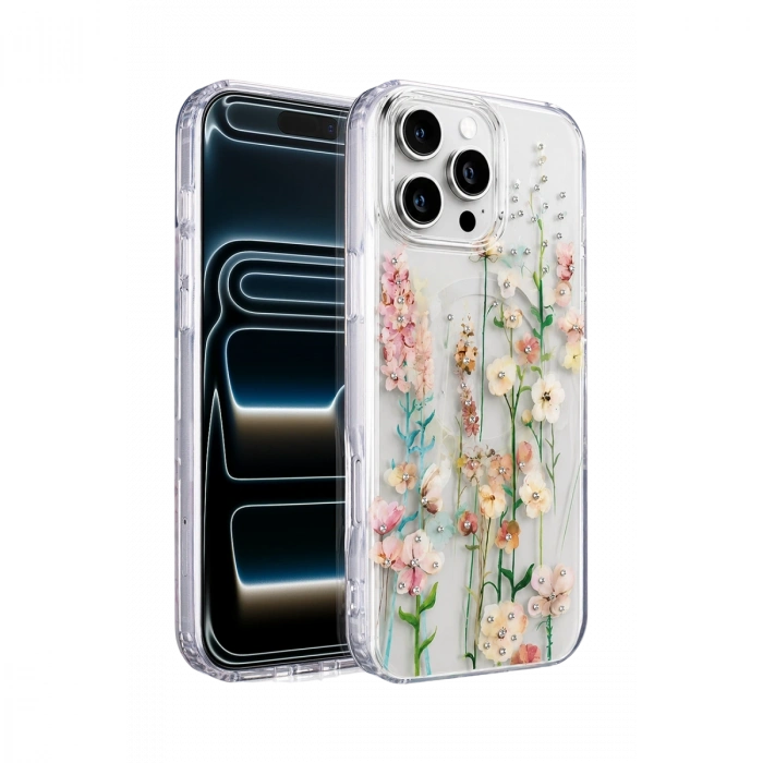 Onegif Apple İphone 16 Pro Max Desina Magsafe Kapak - Desen 1