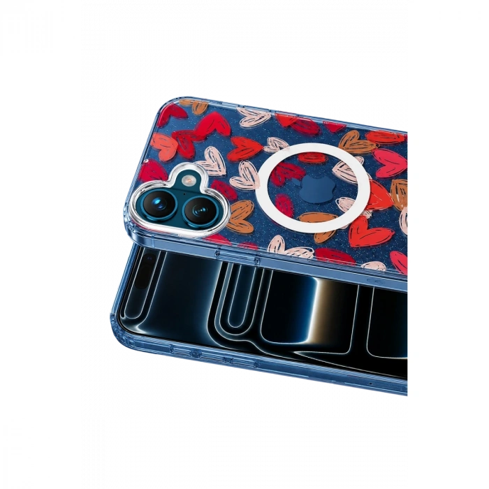 Onegif Apple İphone 17 Desina Magsafe Kapak - Desen 6