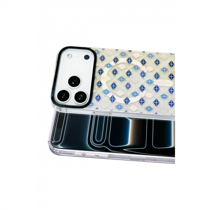 Onegif Apple İphone 17 Pro Max Desina Magsafe Kapak - Desen 4