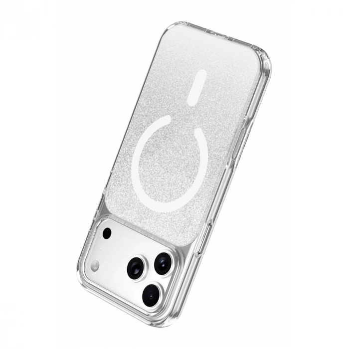 Onegif Apple İphone 17 Pro Max Sora Simli Magsafe Kapak - Beyaz