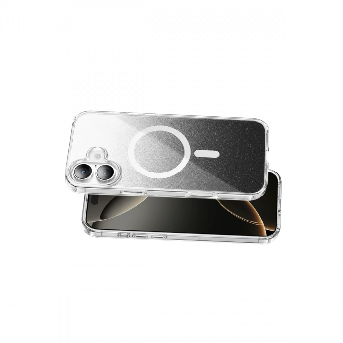 Onegif Apple İphone 17 Sora Simli Magsafe Kapak - Siyah