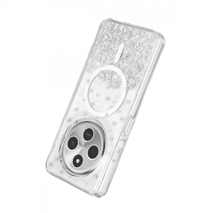 Onegif Xiaomi Redmi 14c Misk Simli Magsafe Kapak - Desen 1
