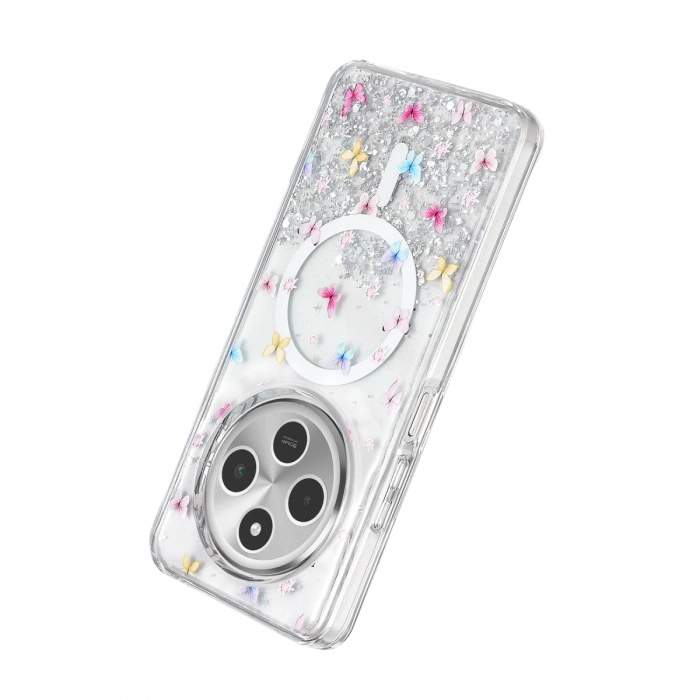 Onegif Xiaomi Redmi 14c Misk Simli Magsafe Kapak - Desen 4