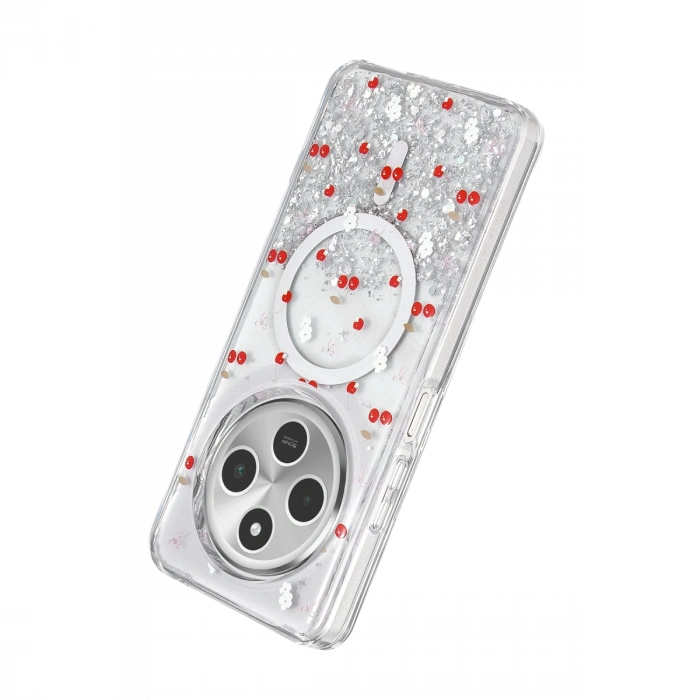 Onegif Xiaomi Redmi 14c Misk Simli Magsafe Kapak - Desen 5