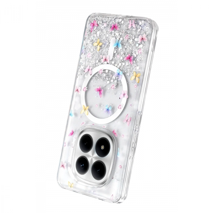 Onegif Xiaomi Redmi Note 15 Pro 4g Misk Simli Magsafe Kapak - Desen 4