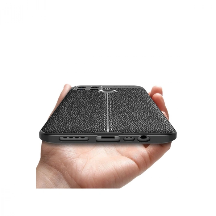 Oppo A15 Kılıf Auto Focus Kapak - Siyah