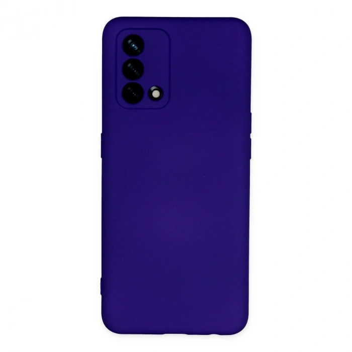 Oppo A74 4g Kılıf Nano İçi Kadife Silikon - Mor