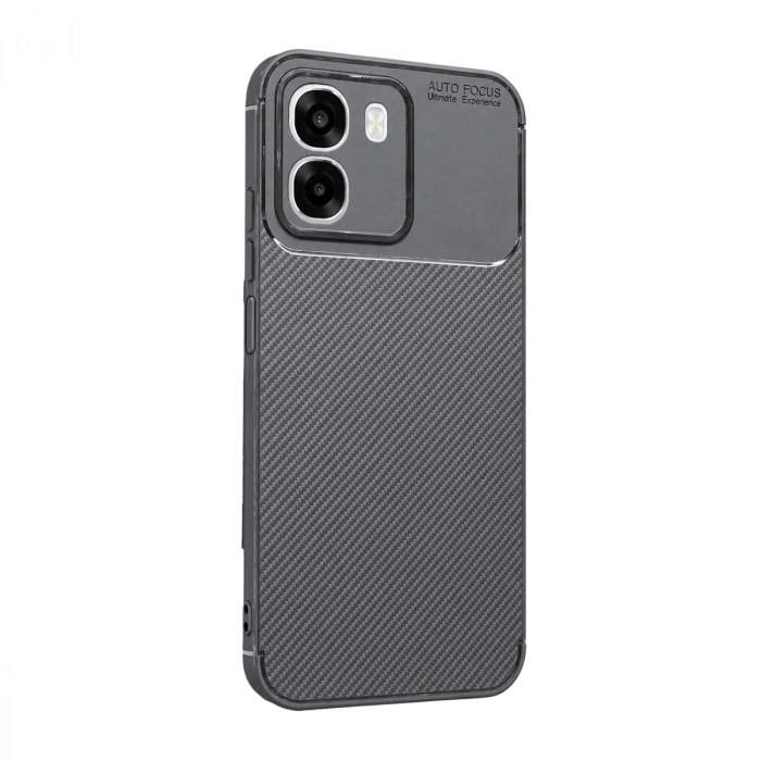 Oppo Oppo A6t 5g Auto Focus Karbon Kapak - Gri