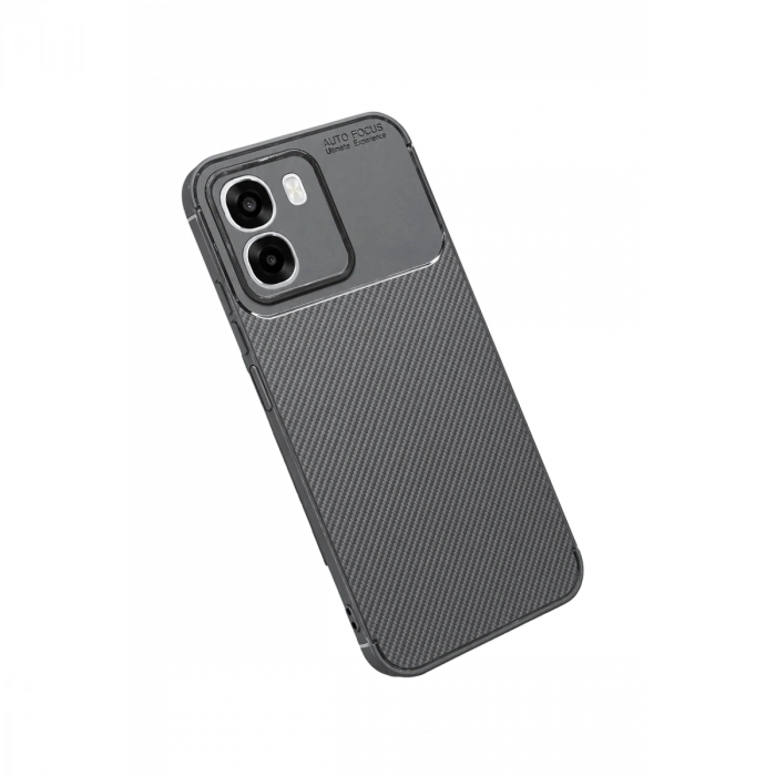 Oppo Oppo A6t 5g Auto Focus Karbon Kapak - Gri