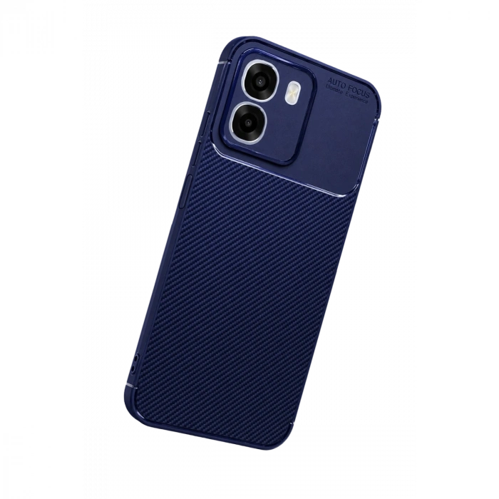 Oppo Oppo A6t 5g Auto Focus Karbon Kapak - Lacivert