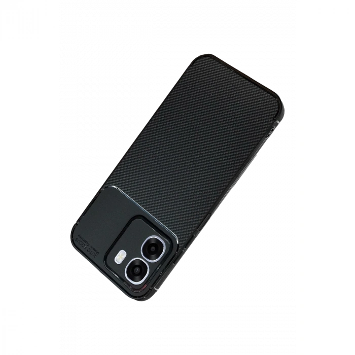 Oppo Oppo A6t 5g Auto Focus Karbon Kapak - Siyah