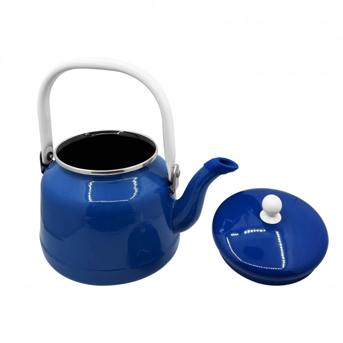 Orcamp Retro Emaye Kamp Çaydanlığı Mavi OUT-1551