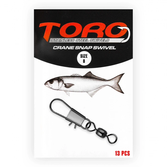 Protackle Crane Klipsli Fırdöndü 13li No: 8 (SW145)