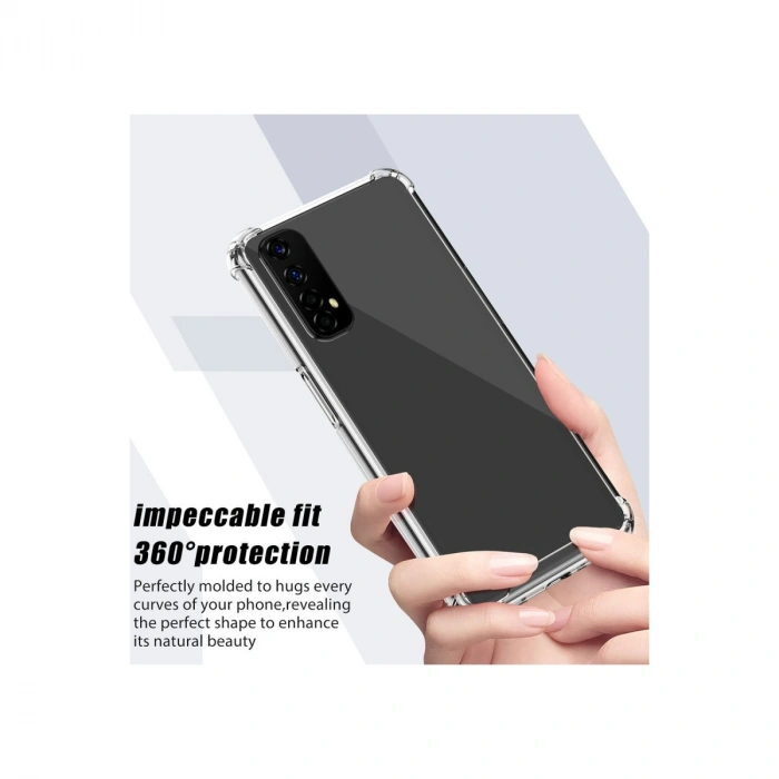 Realme 7 Kılıf Olex Tpu Silikon - Şeffaf