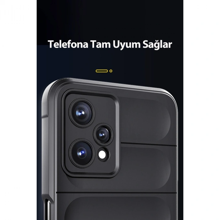 Realme 9 Pro 5g Kılıf Optimum Silikon - Krem