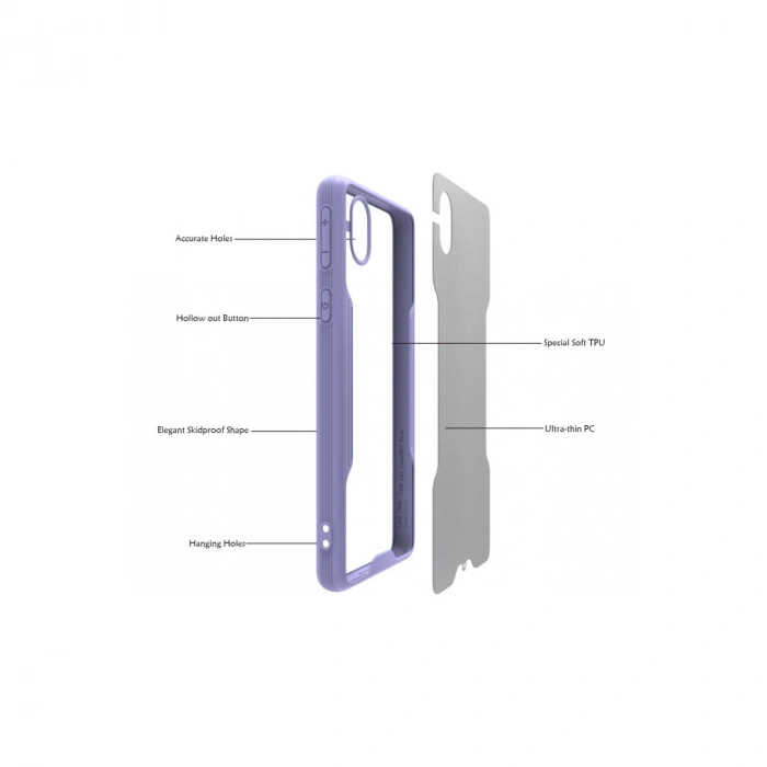 Samsung Galaxy A01 Core Kılıf Platin Silikon - Sarı