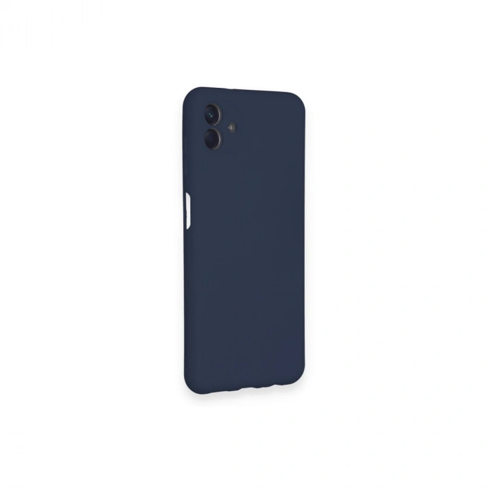 Samsung Galaxy A04 Kılıf Nano İçi Kadife Silikon - Lacivert