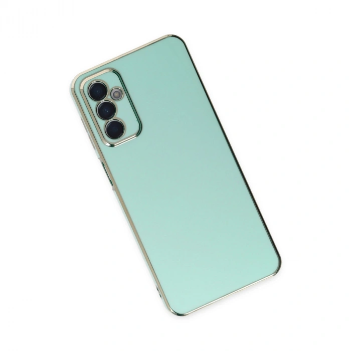 Samsung Galaxy A04s Kılıf Volet Silikon - Açık Yeşil
