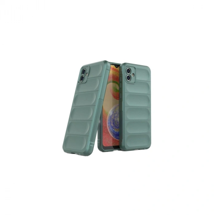 Samsung Galaxy A06 Kılıf Optimum Silikon - Koyu Yeşil