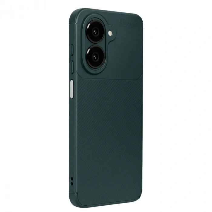 Samsung Galaxy A07 4g Auto Focus Karbon Kapak - Koyu Yeşil
