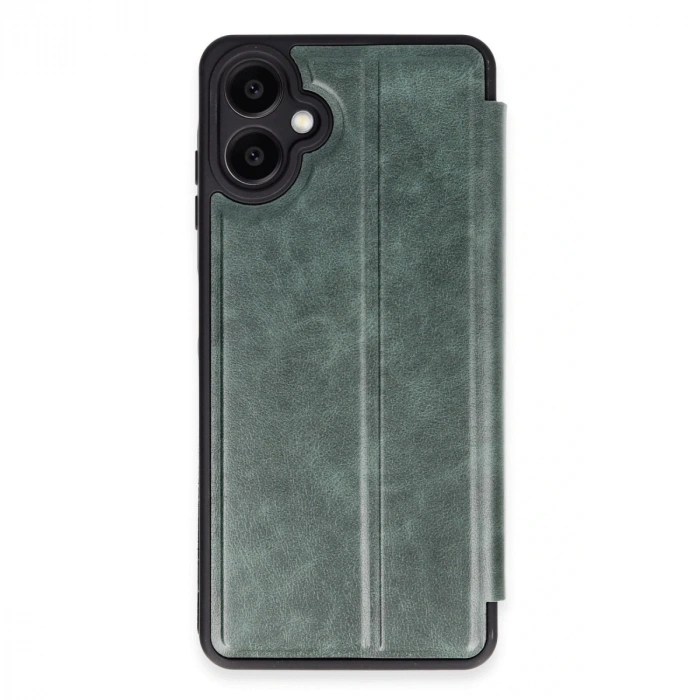 Samsung Galaxy A07 4g Flip Cover - Yeşil