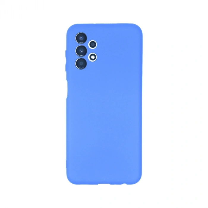 Samsung Galaxy A13 4g Kılıf First Silikon - Mavi