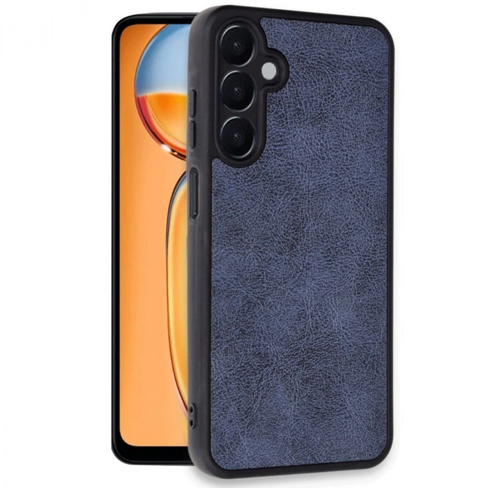 Samsung Galaxy A26 Kılıf Aras Deri Kapak - Lacivert