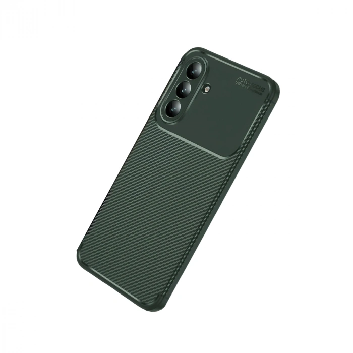 Samsung Galaxy A27 5g Auto Focus Karbon Kapak - Yeşil