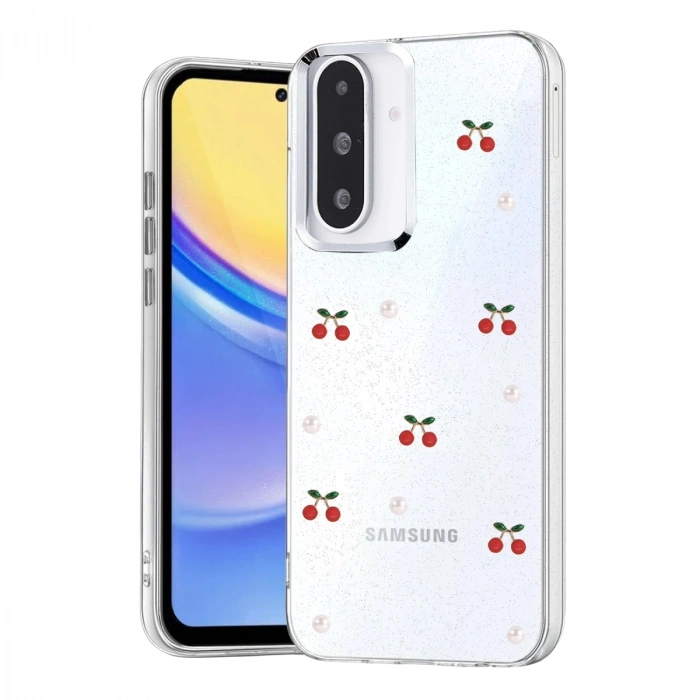 Samsung Galaxy A27 5g Fiyonk Desenli Kapak - Desen 9