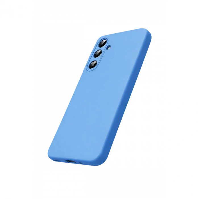 Samsung Galaxy A27 5g Nano İçi Kadife Silikon - Mavi