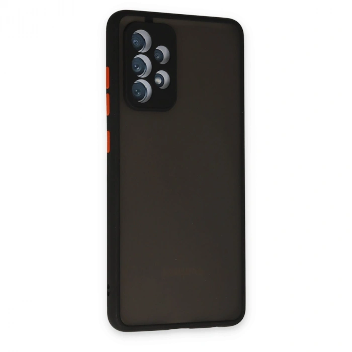 Samsung Galaxy A32 Kılıf Montreal Silikon Kapak - Siyah