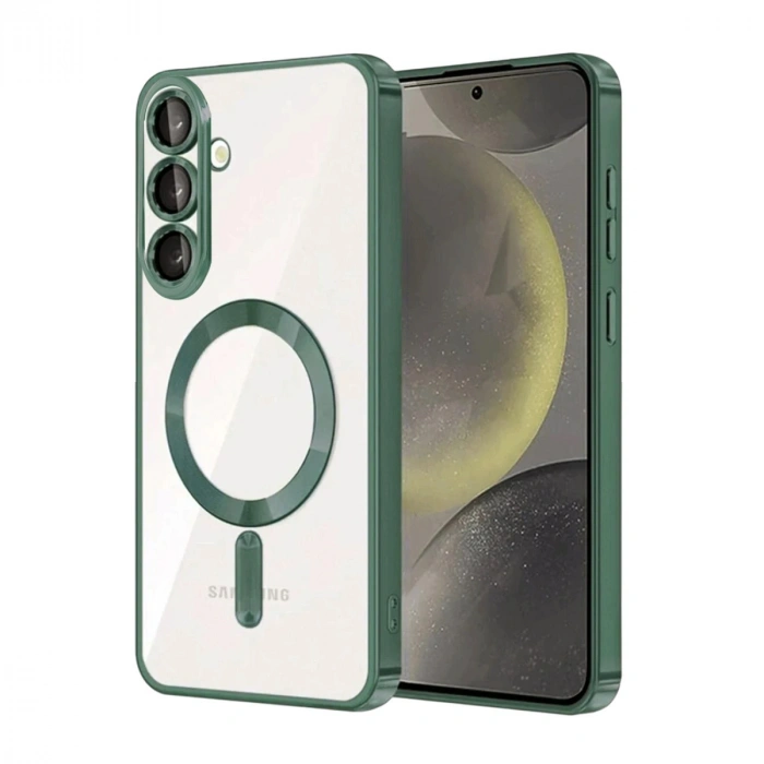 Samsung Galaxy A37 5g Kross Magneticsafe Kapak - Koyu Yeşil
