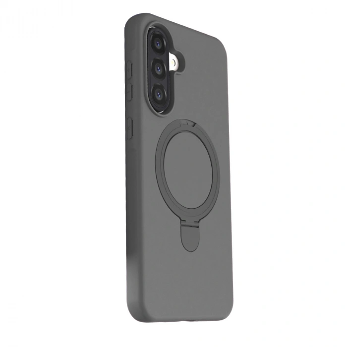 Samsung Galaxy A37 5g Regal Magsafe Standlı Kapak - Titan Gri