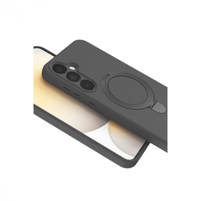 Samsung Galaxy A55 5g Regal Magsafe Standlı Kapak - Titan Gri