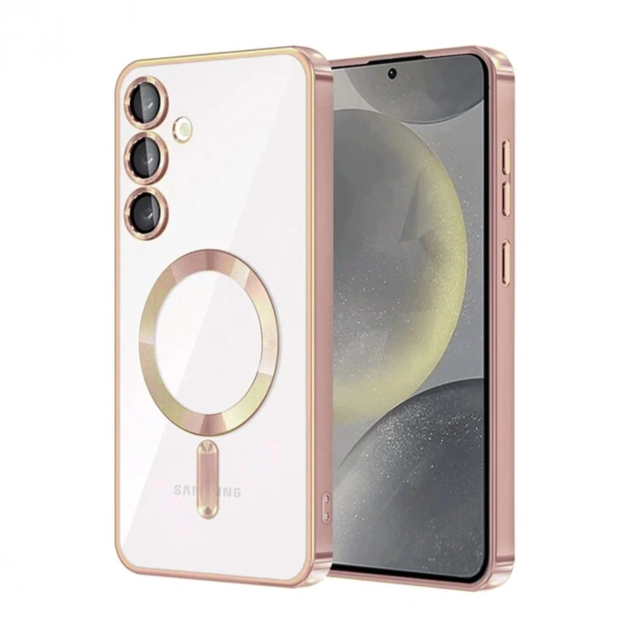 Samsung Galaxy A56 Kross Magneticsafe Kapak - Rose