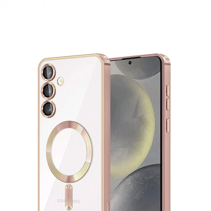 Samsung Galaxy A56 Kross Magneticsafe Kapak - Rose