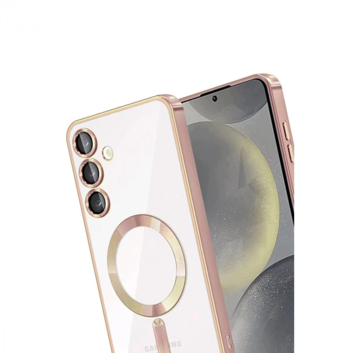 Samsung Galaxy A56 Kross Magneticsafe Kapak - Rose