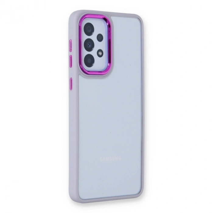 Samsung Galaxy A73 5g Kılıf Dora Kapak - Lila