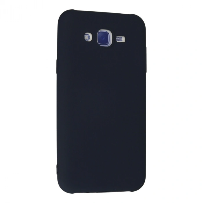 Samsung Galaxy J7 Kılıf Nano İçi Kadife Silikon - Lacivert