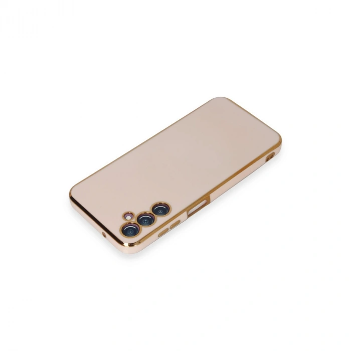 Samsung Galaxy M14 5g Kılıf Volet Silikon - Pembe