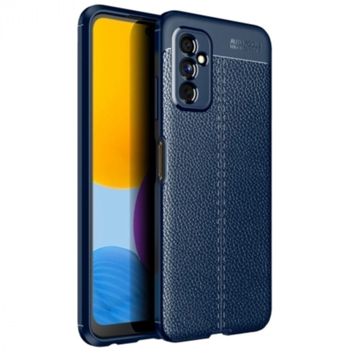 Samsung Galaxy M52 5g Kılıf Auto Focus Kapak - Lacivert