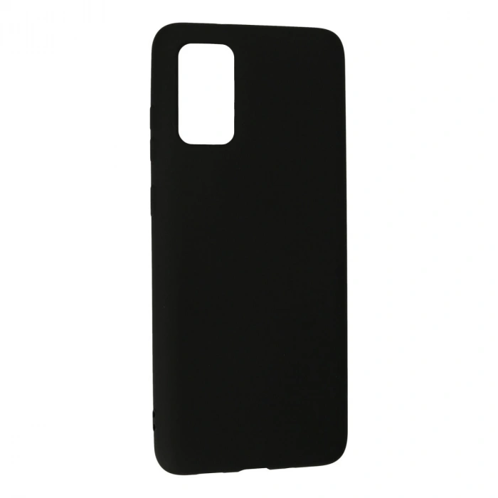 Samsung Galaxy S20 Plus Kılıf Nano İçi Kadife Silikon - Siyah