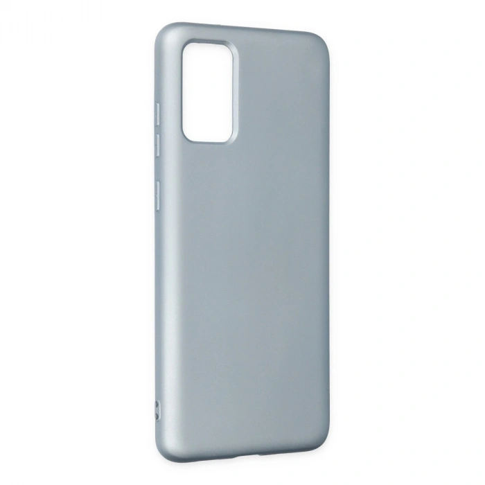 Samsung Galaxy S20 Plus Kılıf Nano İçi Kadife Silikon - Sky Blue