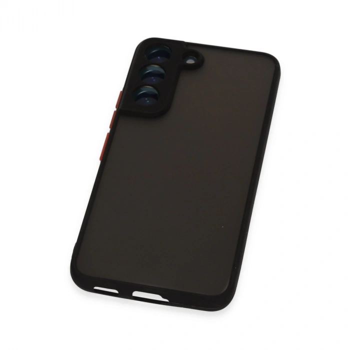 Samsung Galaxy S22 Kılıf Montreal Silikon Kapak - Siyah
